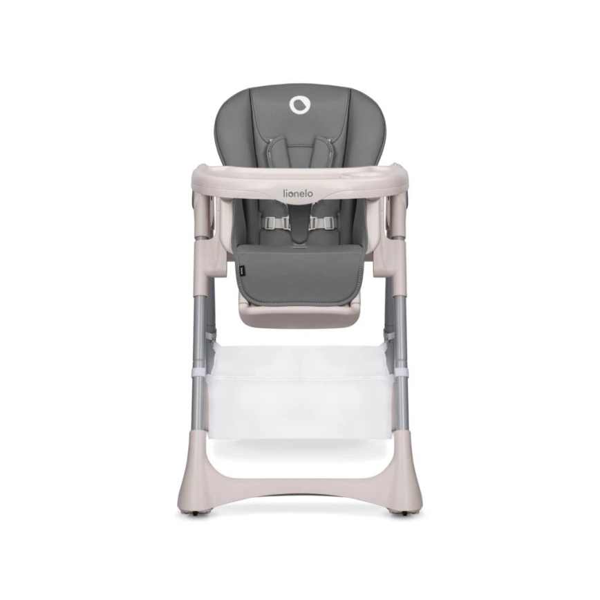 Lionelo - Silla de comedor para niños ZANNA gris
