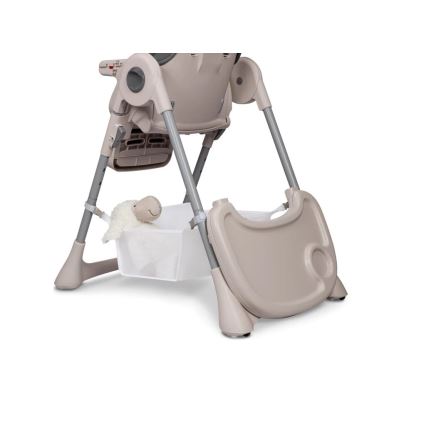 Lionelo - Silla de comedor para niños ZANNA gris