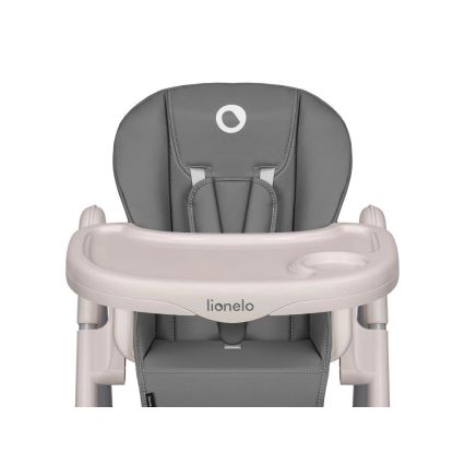Lionelo - Silla de comedor para niños ZANNA gris