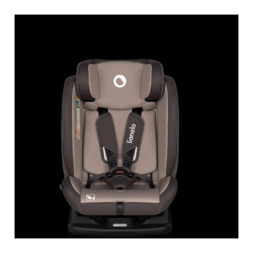Lionelo - Silla para coche AART i-Tamaño 40-150 cm marrón/color crema