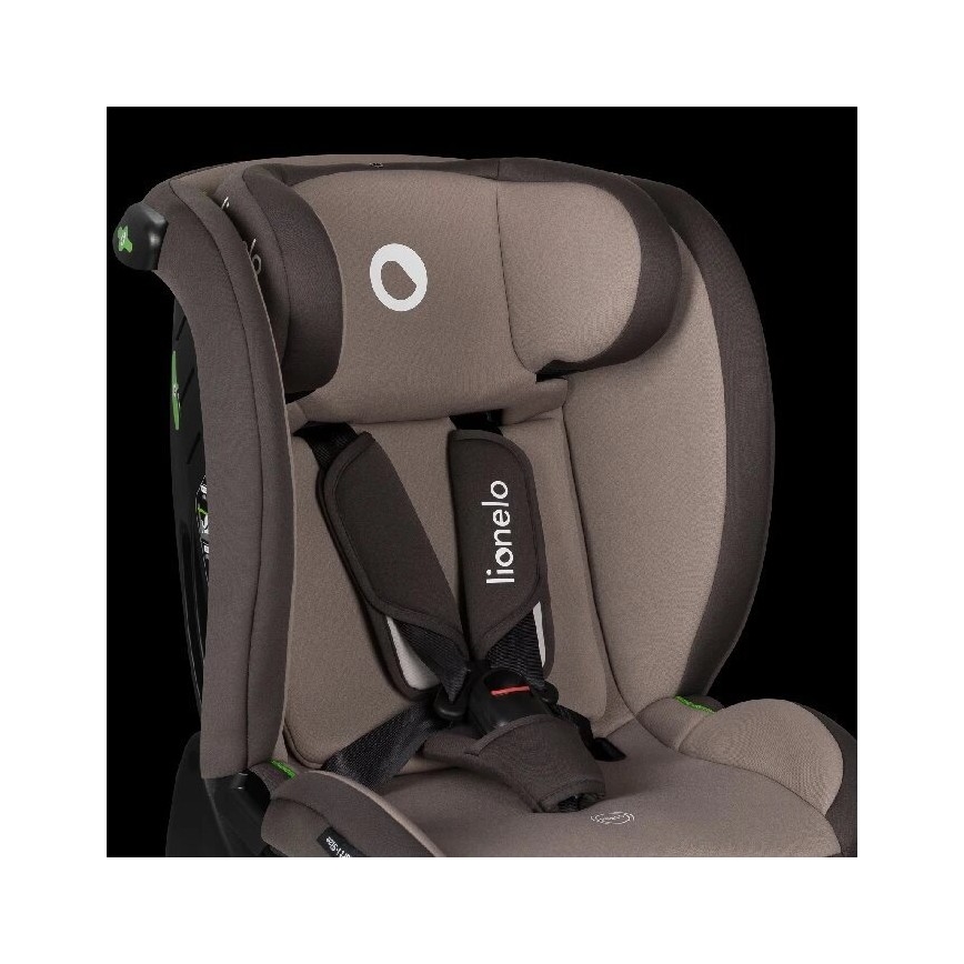 Lionelo - Silla para coche AART i-Tamaño 40-150 cm marrón/color crema