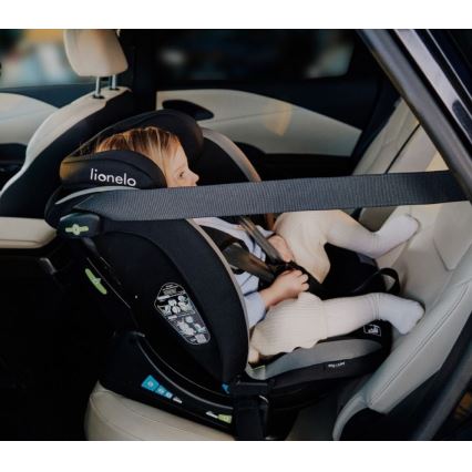 Lionelo - Silla para coche AART i-Tamaño 40-150 cm negro/gris