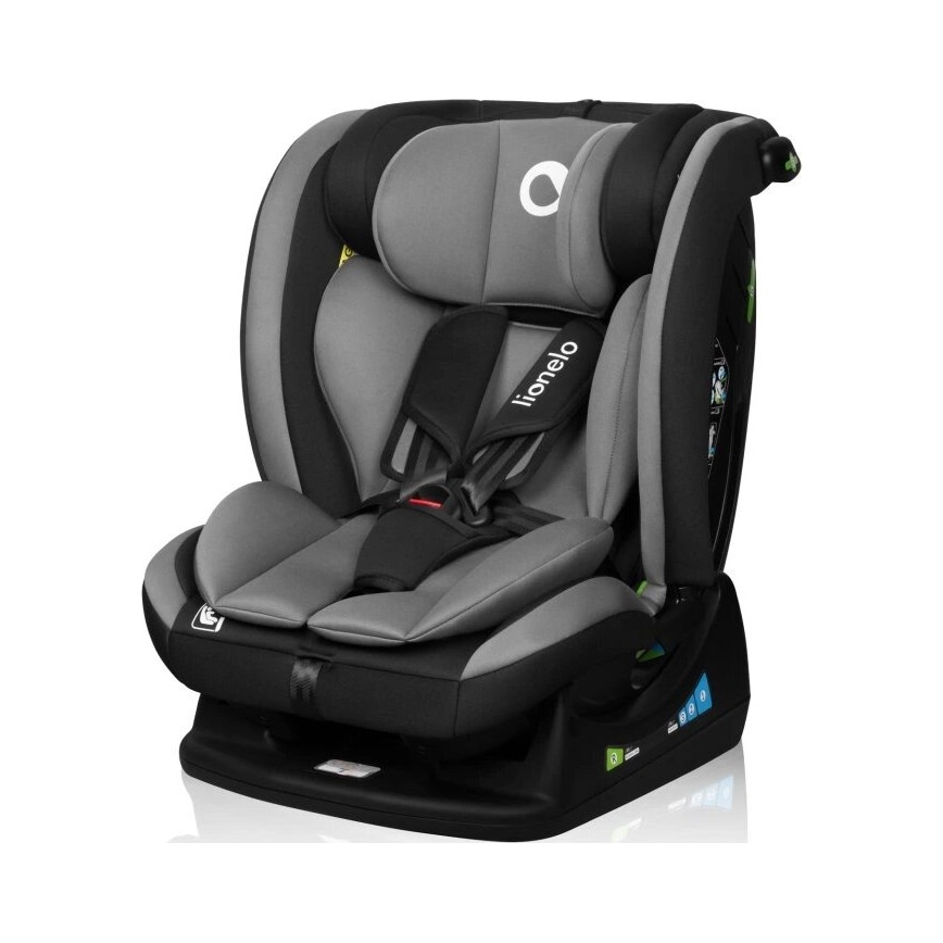 Lionelo - Silla para coche AART i-Tamaño 40-150 cm negro/gris