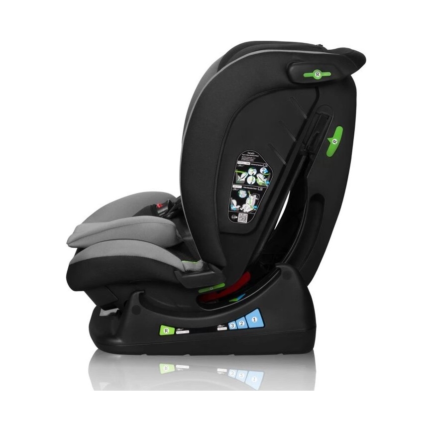 Lionelo - Silla para coche AART i-Tamaño 40-150 cm negro/gris