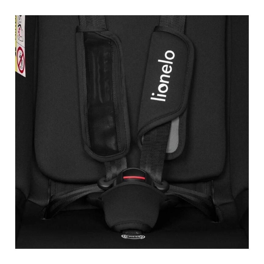 Lionelo - Silla para coche AART i-Tamaño 40-150 cm negro/gris