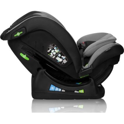 Lionelo - Silla para coche AART i-Tamaño 40-150 cm negro/gris