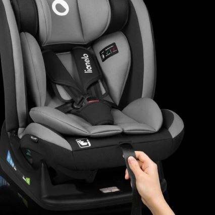 Lionelo - Silla para coche AART i-Tamaño 40-150 cm negro/gris