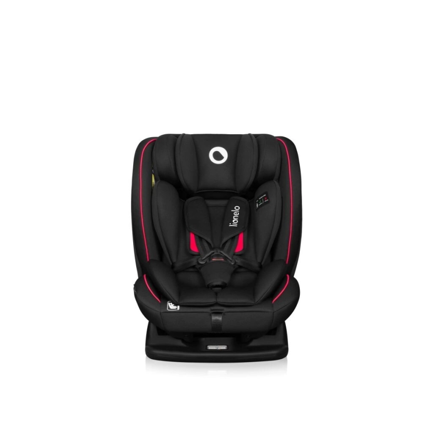 Lionelo - Silla para coche AART i-Tamaño 40-150 cm negro/rojo