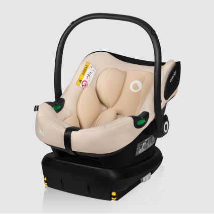 Lionelo - Silla para coche ASTRID i-Tamaño 40-87 cm beige