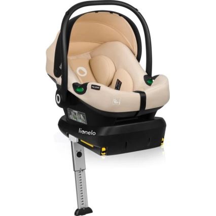 Lionelo - Silla para coche ASTRID i-Tamaño 40-87 cm beige