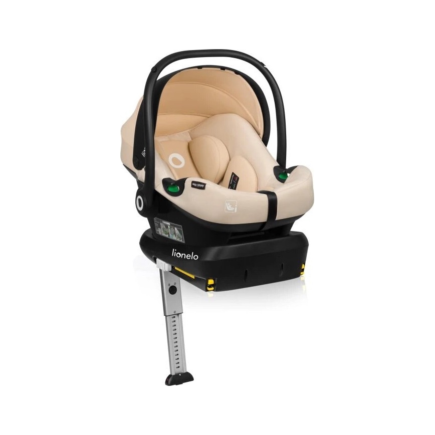 Lionelo - Silla para coche ASTRID i-Tamaño 40-87 cm beige