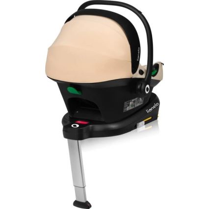Lionelo - Silla para coche ASTRID i-Tamaño 40-87 cm beige
