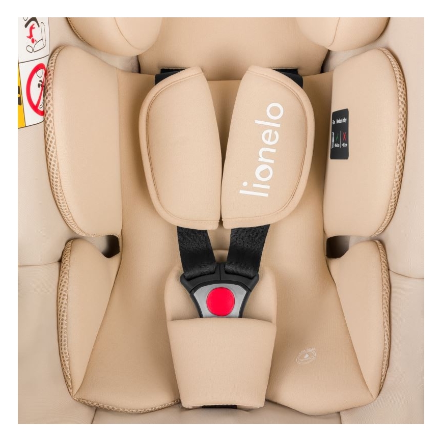Lionelo - Silla para coche ASTRID i-Tamaño 40-87 cm beige