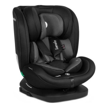Lionelo - Silla para coche BASTIAAN i-Tamaño 40-150 cm negro/gris