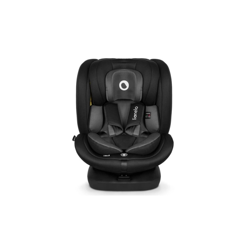 Lionelo - Silla para coche BASTIAAN i-Tamaño 40-150 cm negro/gris