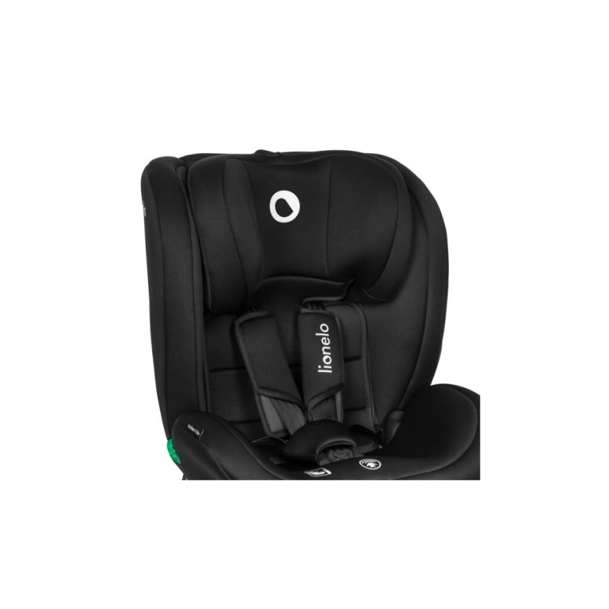 Lionelo - Silla para coche BASTIAAN i-Tamaño 40-150 cm negro/gris