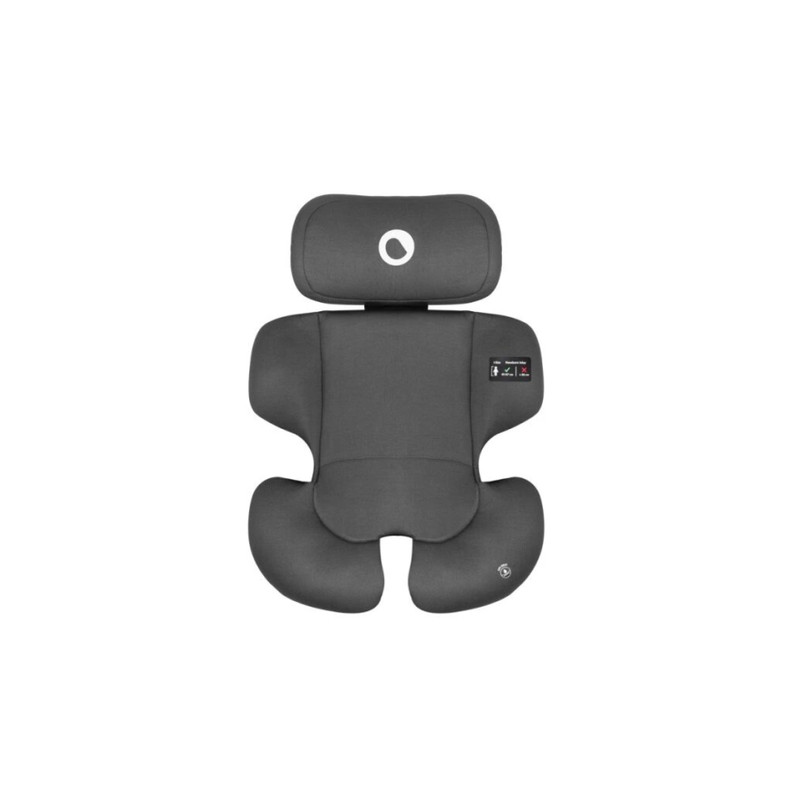 Lionelo - Silla para coche BASTIAAN i-Tamaño 40-150 cm negro/gris