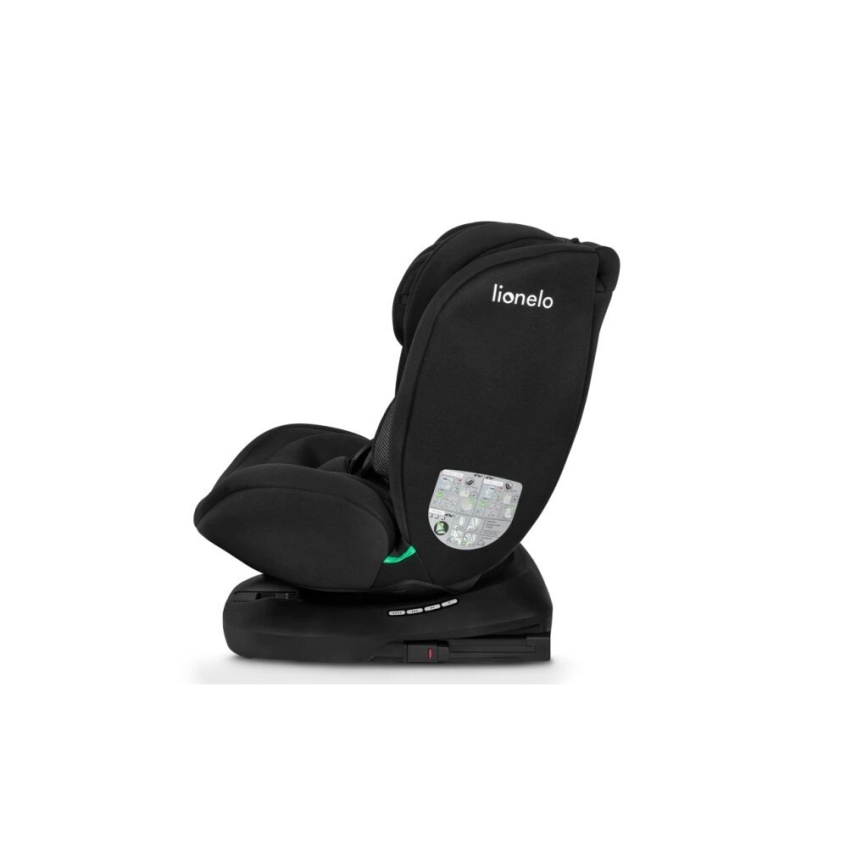 Lionelo - Silla para coche BASTIAAN i-Tamaño 40-150 cm negro