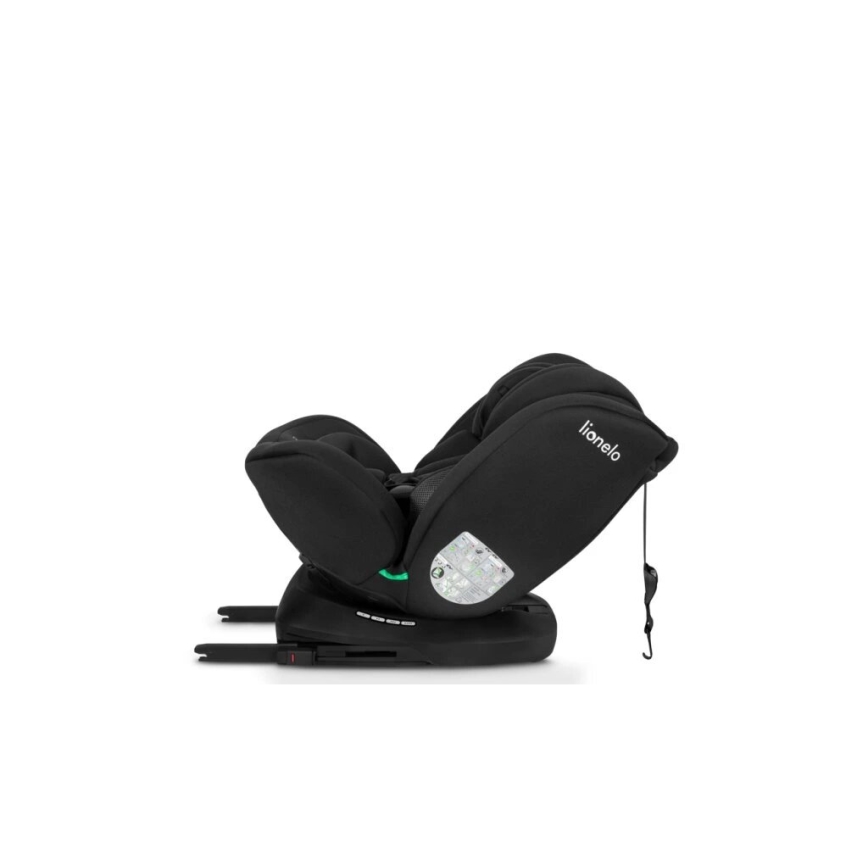 Lionelo - Silla para coche BASTIAAN i-Tamaño 40-150 cm negro