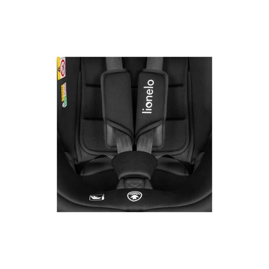 Lionelo - Silla para coche BASTIAAN i-Tamaño 40-150 cm negro