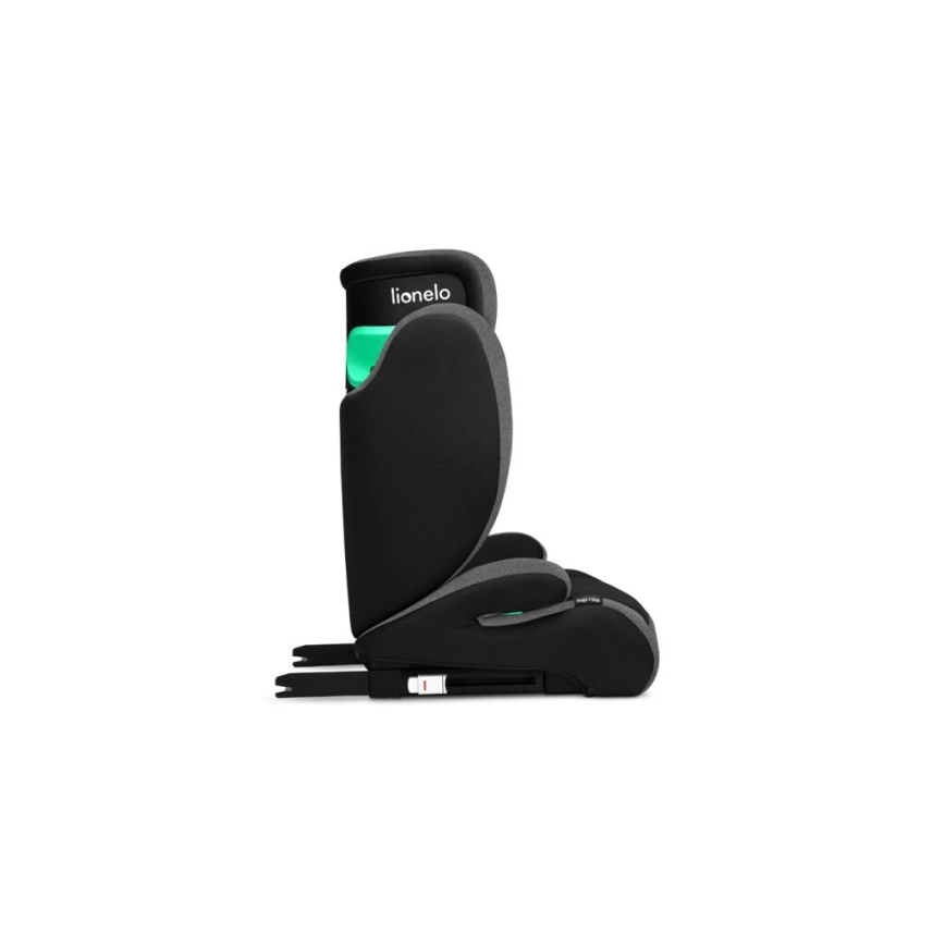 Lionelo - Silla para coche HUGO i-Tamaño 100-150 cm negro/gris
