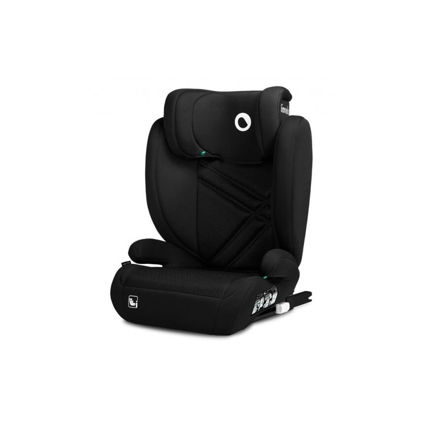 Lionelo - Silla para coche HUGO i-Tamaño 100-150 cm negro