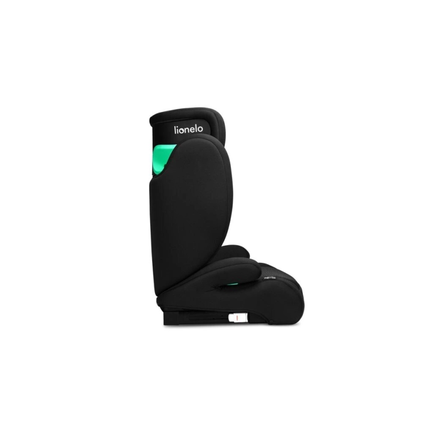 Lionelo - Silla para coche HUGO i-Tamaño 100-150 cm negro