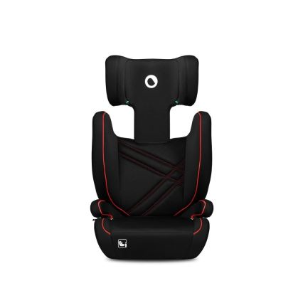 Lionelo - Silla para coche HUGO i-Tamaño 100-150 cm negro/rojo