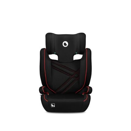 Lionelo - Silla para coche HUGO i-Tamaño 100-150 cm negro/rojo