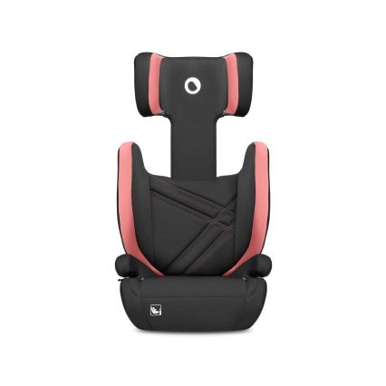 Lionelo - Silla para coche HUGO i-Tamaño 100-150 cm negro/rosa