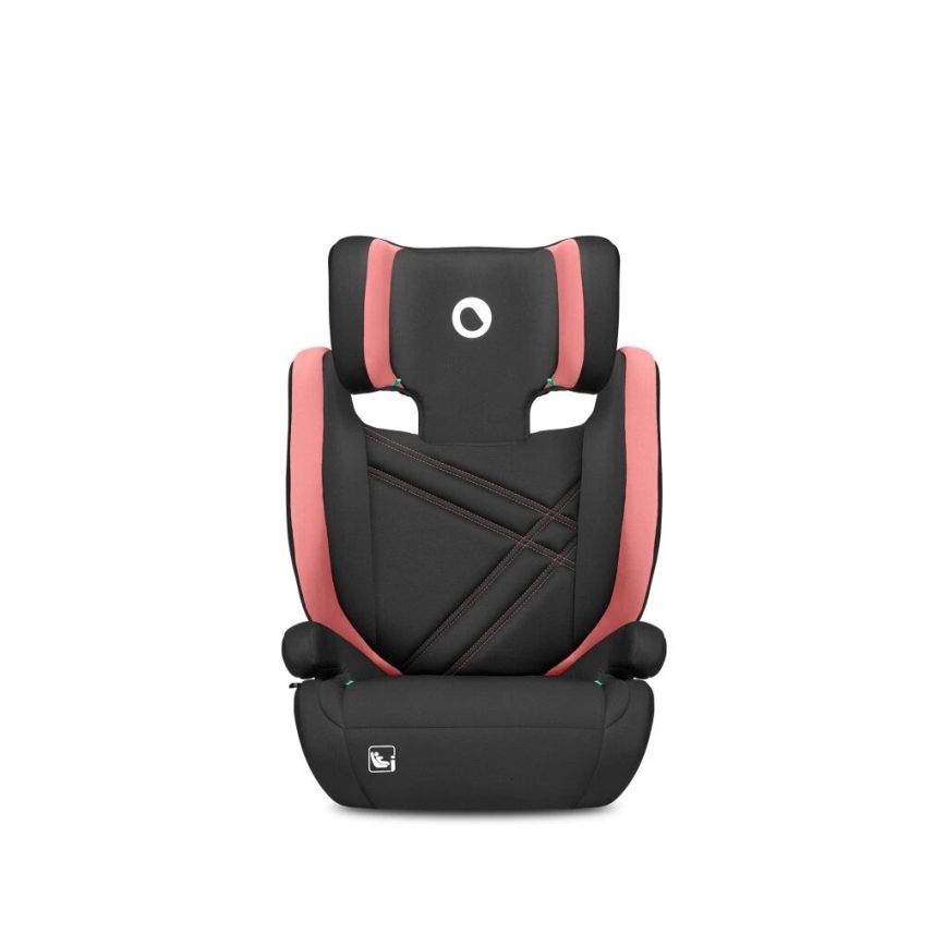 Lionelo - Silla para coche HUGO i-Tamaño 100-150 cm negro/rosa