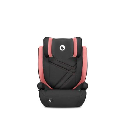 Lionelo - Silla para coche HUGO i-Tamaño 100-150 cm negro/rosa