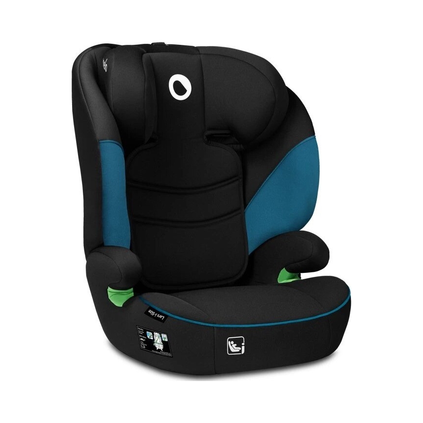Lionelo - Silla para coche LARS i-Tamaño 100-150 cm negro/azul