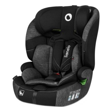 Lionelo - Silla para coche LEVI ONE i-Tamaño 76-150 cm negro/gris