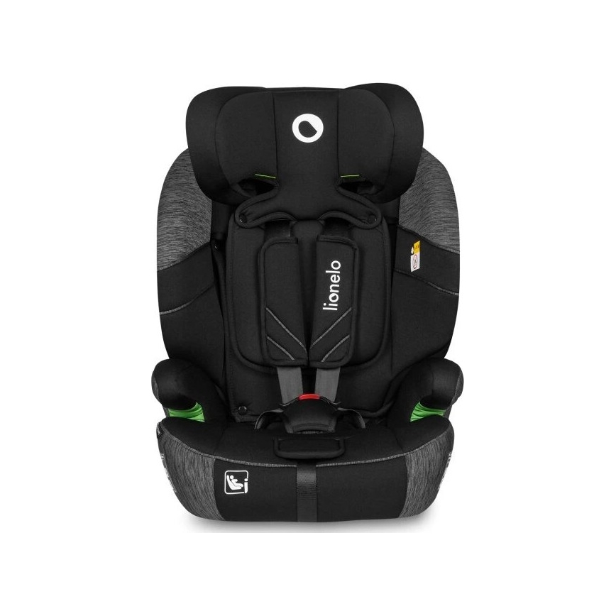 Lionelo - Silla para coche LEVI ONE i-Tamaño 76-150 cm negro/gris