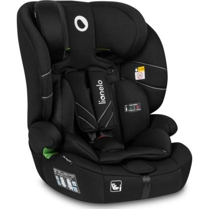 Lionelo - Silla para coche LEVI ONE i-Tamaño 76-150 cm negro