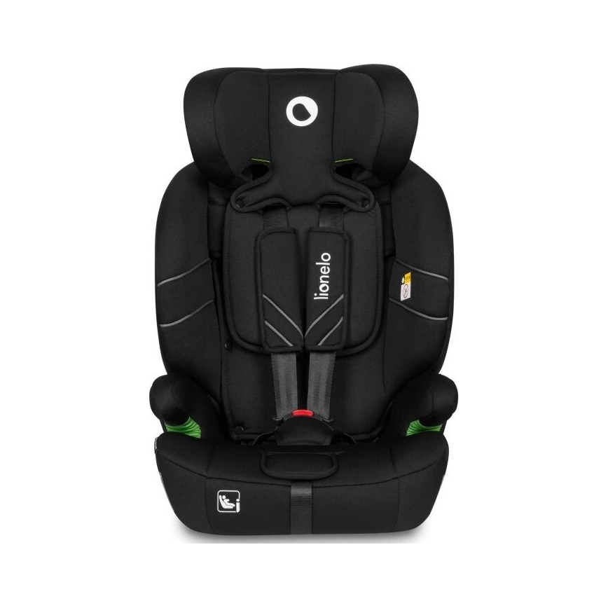 Lionelo - Silla para coche LEVI ONE i-Tamaño 76-150 cm negro