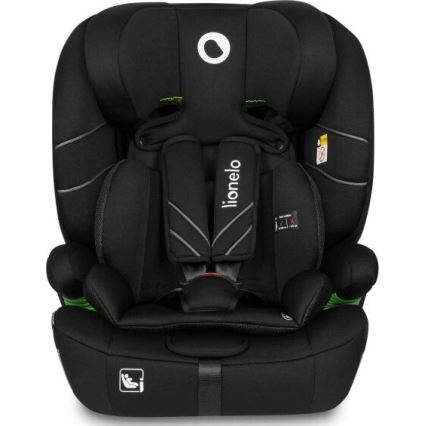 Lionelo - Silla para coche LEVI ONE i-Tamaño 76-150 cm negro