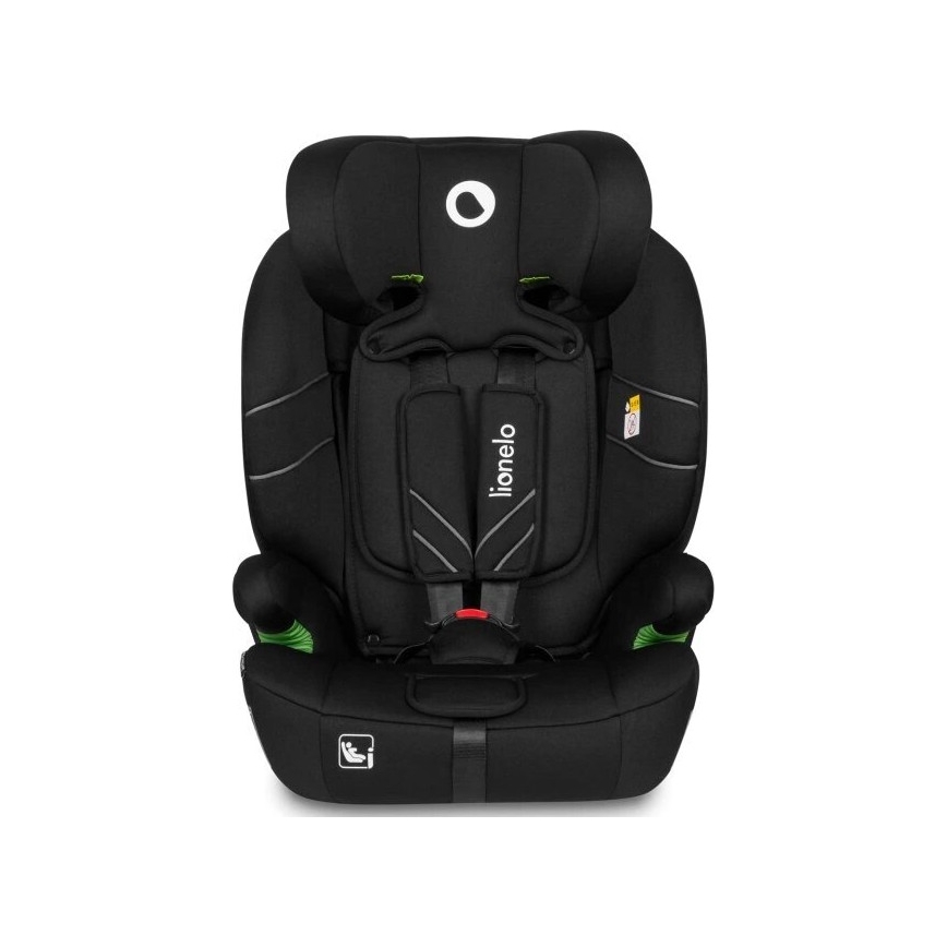 Lionelo - Silla para coche LEVI ONE i-Tamaño 76-150 cm negro