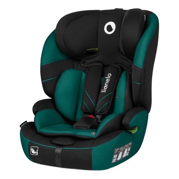 Lionelo - Silla para coche LEVI ONE i-Tamaño 76-150 cm negro/verde