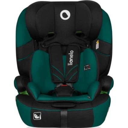 Lionelo - Silla para coche LEVI ONE i-Tamaño 76-150 cm negro/verde