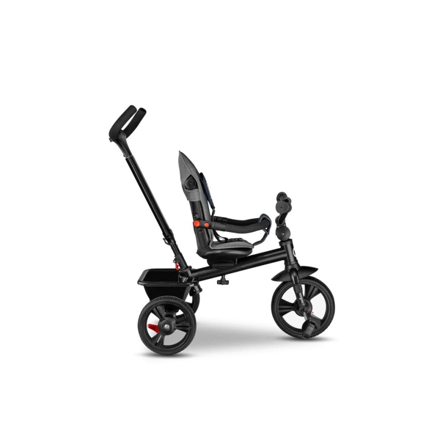 Lionelo - Triciclo infantil HAARI azul oscuro/gris