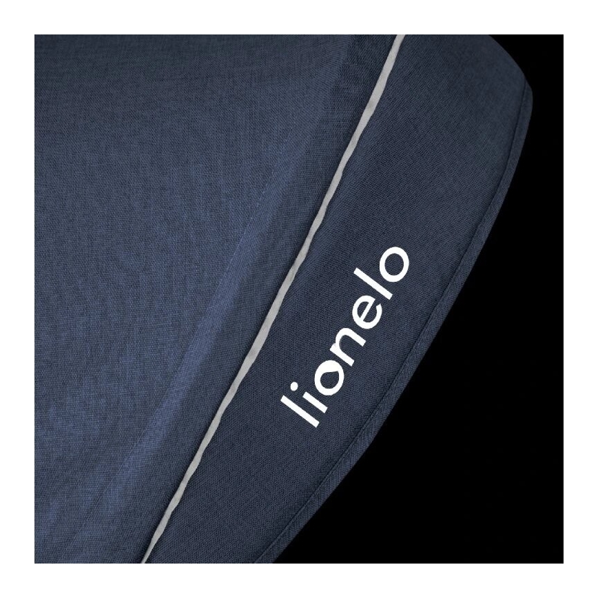 Lionelo - Triciclo infantil HAARI azul oscuro/gris