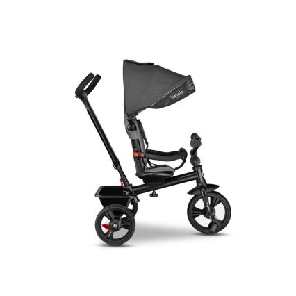 Lionelo - Triciclo infantil HAARI gris/negro