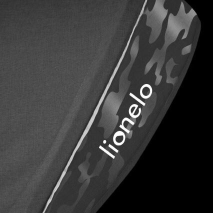 Lionelo - Triciclo infantil HAARI gris/negro