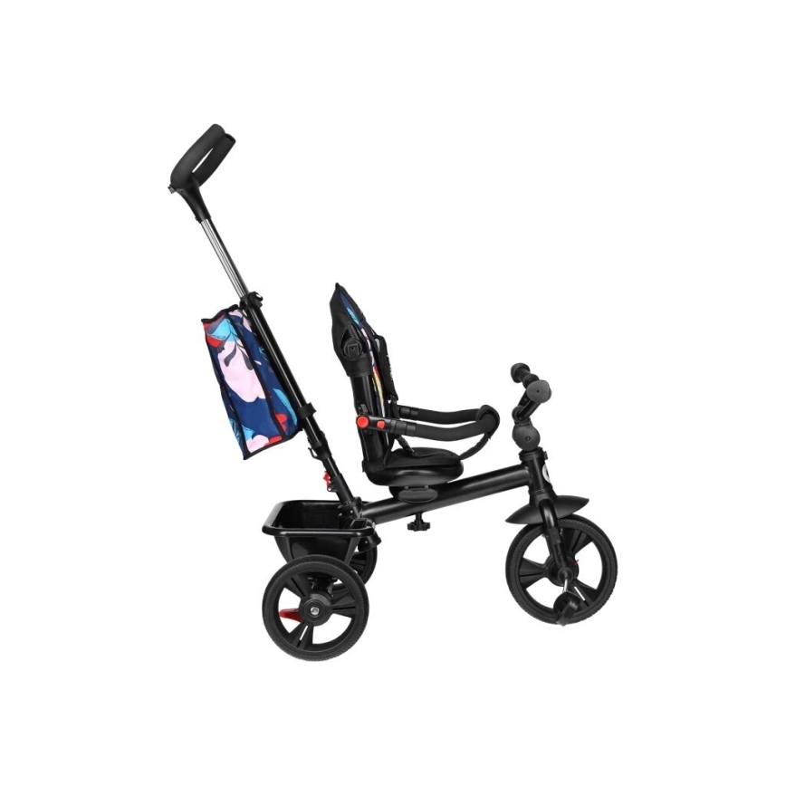Lionelo - Triciclo infantil HAARI negro/colorido