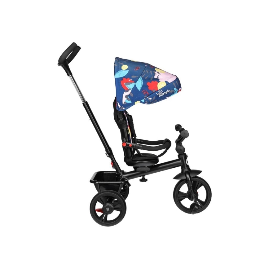 Lionelo - Triciclo infantil HAARI negro/colorido