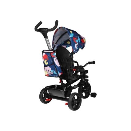 Lionelo - Triciclo infantil HAARI negro/colorido