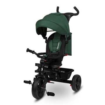 Lionelo - Triciclo infantil HAARI verde/negro