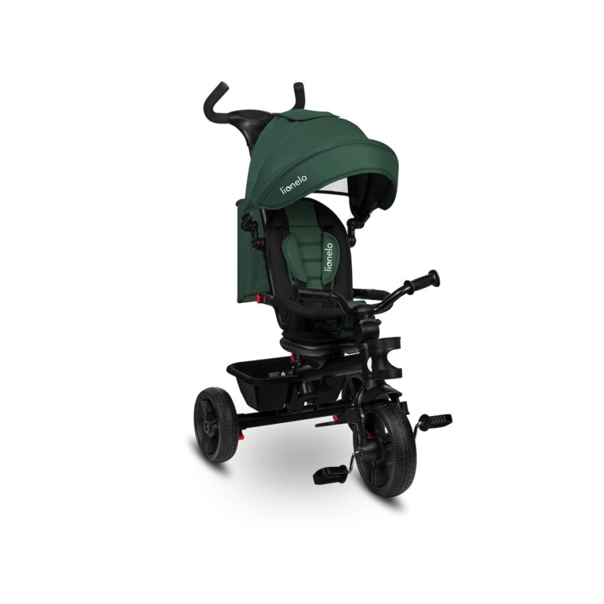 Lionelo - Triciclo infantil HAARI verde/negro